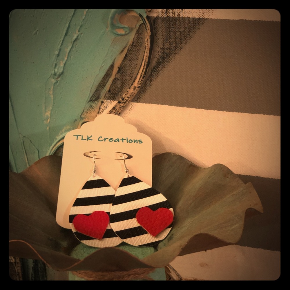 Faux leather Earrings